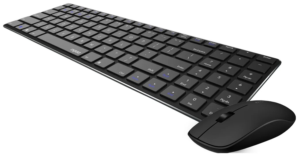 Клавиатура и мышь Rapoo 9300M Black USB
