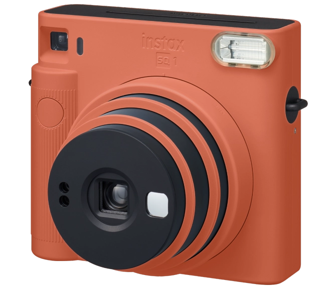 Фотокамера для моментальных снимков INSTAX SQUARE SQ1 (Orange) купить