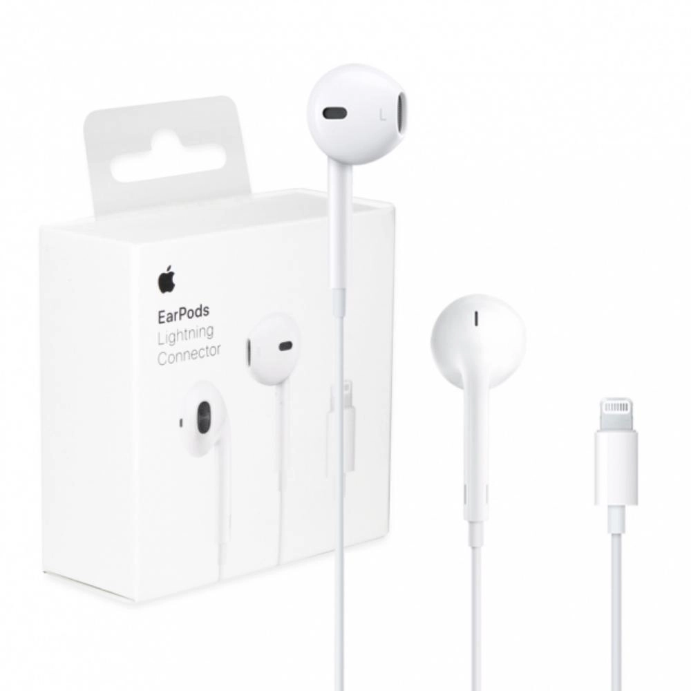 Наушники iPhone EarPods Lightning Connector (MMTN2ZM/A) недорого