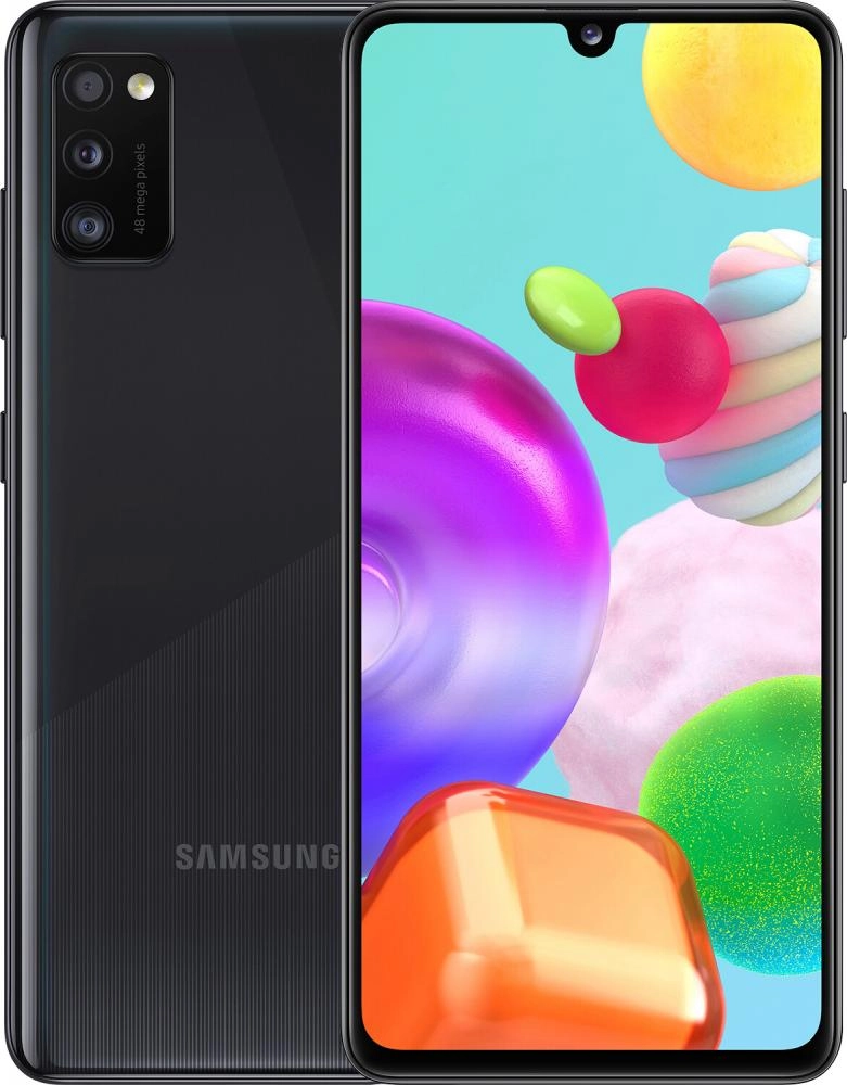 Смартфон Samsung Galaxy A41 Black купить