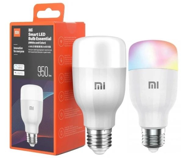Лампочка светодиодная Xiaomi Mi Smart LED Bulb Essential (E27, 9Вт) онлайн