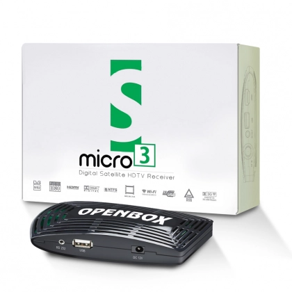 Openbox S3 micro HD sun’iy yo‘ldosh resiveri