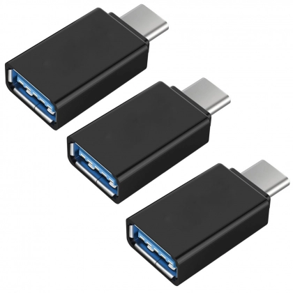 Переходник OTG USB 3.1 Type-C to USB 3.0 Af (мет. корпус)