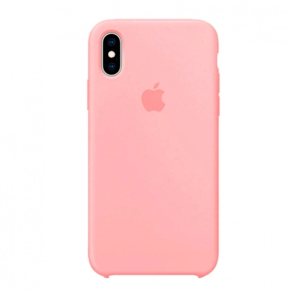 Чехол Silicone Case для iPhone XR, розовый