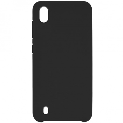 Чехол Silicone cover для Samsung Galaxy A10, черный