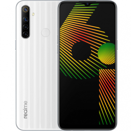 Смартфон realme 6i 4/128GB White, Green