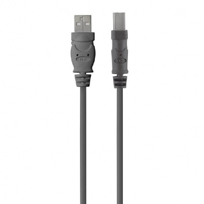 Belkin USB 2.0 (AM/BM) DSTP, Premium Printer Cable 1.8m, Black kabeli (F3U154bt1.8M)