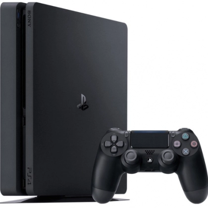 Игровая приставка Sony PlayStation 4 Slim 2 ТБ (1 джойстик, с предустановленными играми)