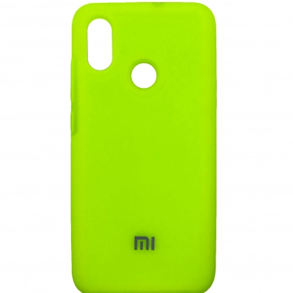 Чехол Silicone cover для Xiaomi Mi8 Lite, зеленый