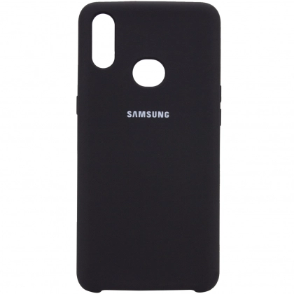 Чехол Silicone cover для Samsung Galaxy A10S, черный