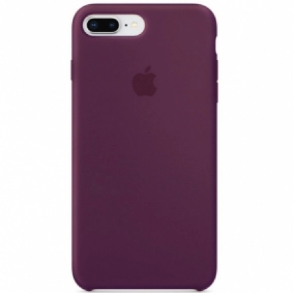 iPhone 7/8 Plus uchun Silicone Case g‘ilofi, olxo‘ri rangli