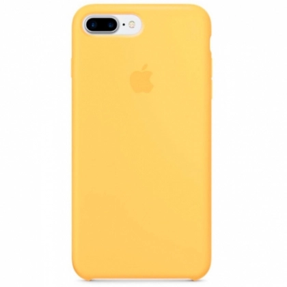 iPhone 7/8 Plus uchun Silicone Case g‘ilofi, sariq