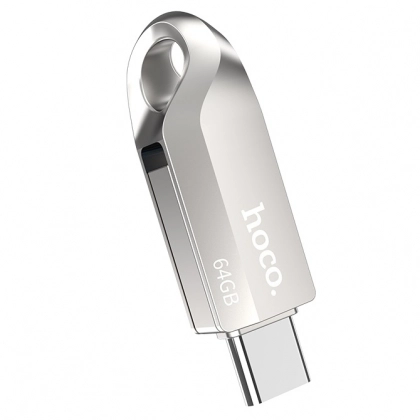 Hoco UD8 USB 3.0 + Type C 64 Gb fleshkasi