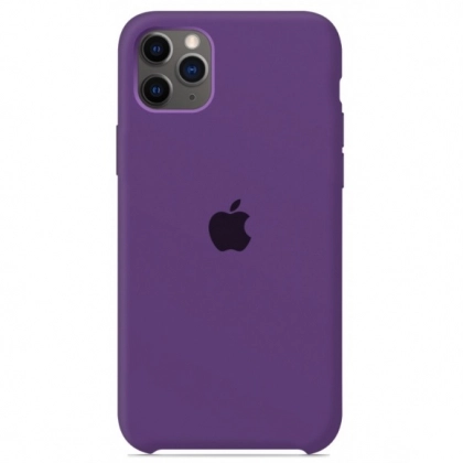 iPhone 12 pro max uchun silikon g‘ilof, Purple