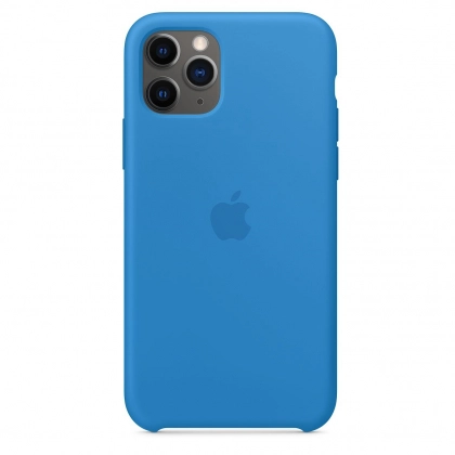 iPhone 12 pro max uchun silikon g‘ilof, Blue