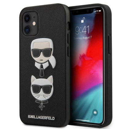 iPhone 12 mini uchun Karl Lagerfeld & choupette charm g‘ilofi