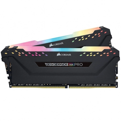 Corsair Vengeance RGB Pro DDR4 32Gb (2x16GB) 3200Mhz (Black, White) tezkor xotirasi