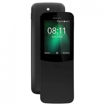 Nokia 8110 4G Dual sim Black telefoni