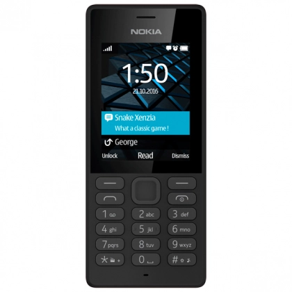 Nokia 150 Dual Sim (2016) Black telefoni