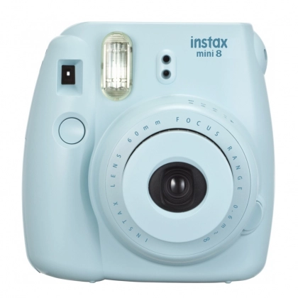 INSTAX mini 8 (Blue) – bir lahzada chiquvchi suratlar uchun fotokamera