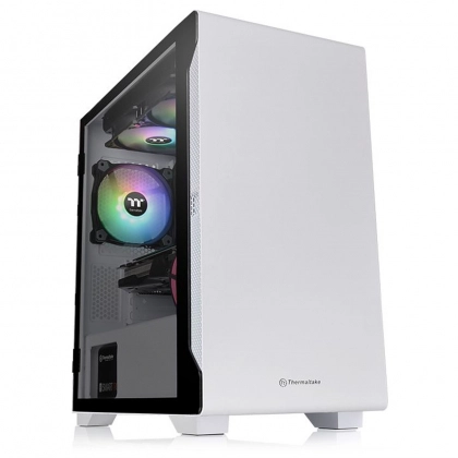 Компьютерный корпус Thermaltake S100 TG Snow (CA-1Q9-00S6WN-00)