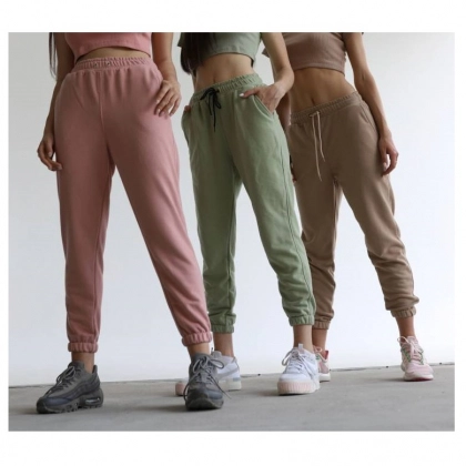 Джоггеры YSK (Женские) DK004 (White, Gray, Beige, Pink, Blue, Menthol)