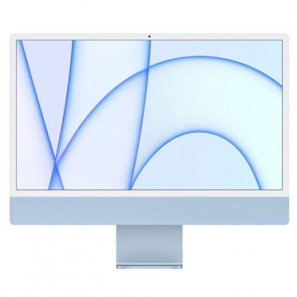 Моноблок Apple iMac 24 4K, M1 (7 ядер) 8/256GB (2021) Blue