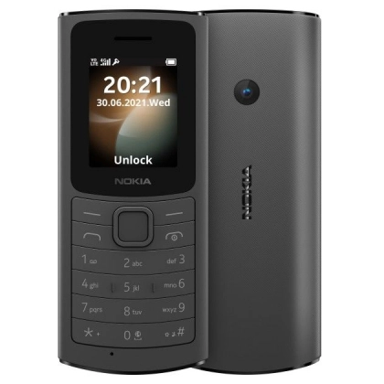 Nokia 110 Dual Sim (2021) 4G Black telefoni