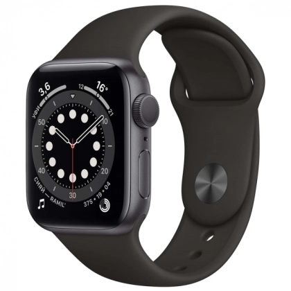 Смарт часы Apple Watch Series 6 GPS 44mm Black