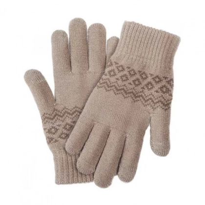 Перчатки для сенсорных экранов Xiaomi FO Touch Wool Gloves (Beige)