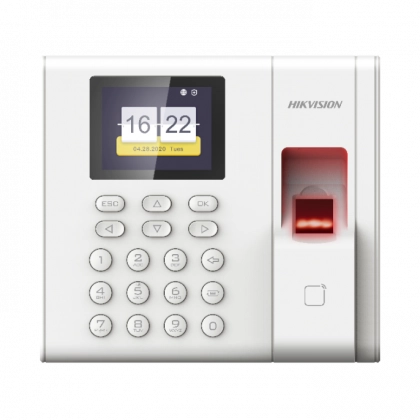Сетевой контроллер доступа со считывателем отпечатков пальцев Hikvision DS-K1A8503EF
