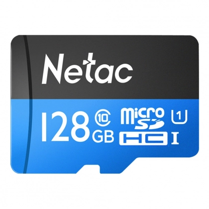 Карта памяти Netac microSDHC Class 10 P500 128GB