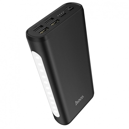 Внешний аккумулятор Hoco J60 Snowflake 30000mAh Black