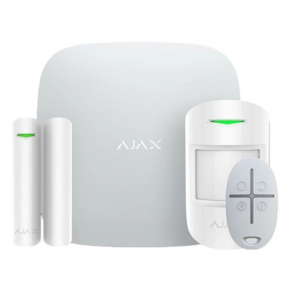 Стартовый комплект охранной сигнализации Ajax StarterKit White
