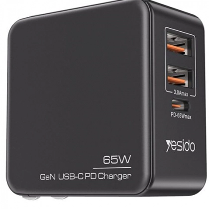 Зарядное устройство YESIDO YC35 3-в-1 GaN PD + QC3.0 65 Вт
