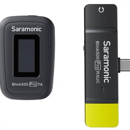 Saramonic Blink500 Pro B5, TX+RXUC, USB-C simsiz mikrofon tizimi