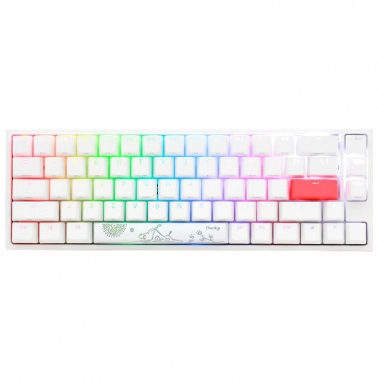 Ducky One 2 SF RGB White (Red Switch) klaviaturasi