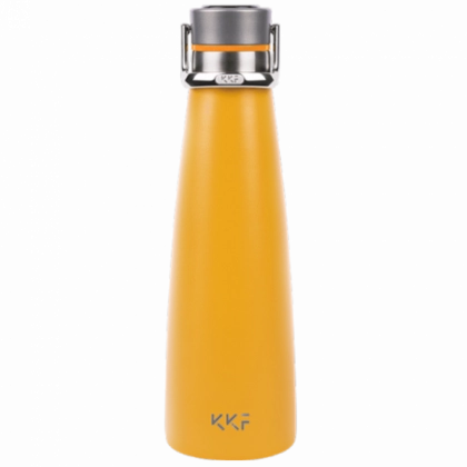 Xiaomi KKF Smart Vacuum Bottle OLED-displeyli 475ml Yellow termosi