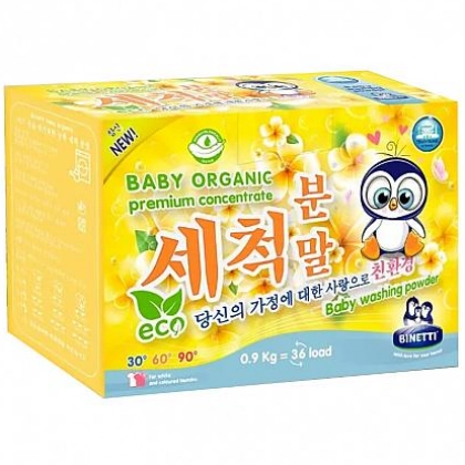 Стиральный порошок Binetti Baby Organic 0.9 кг