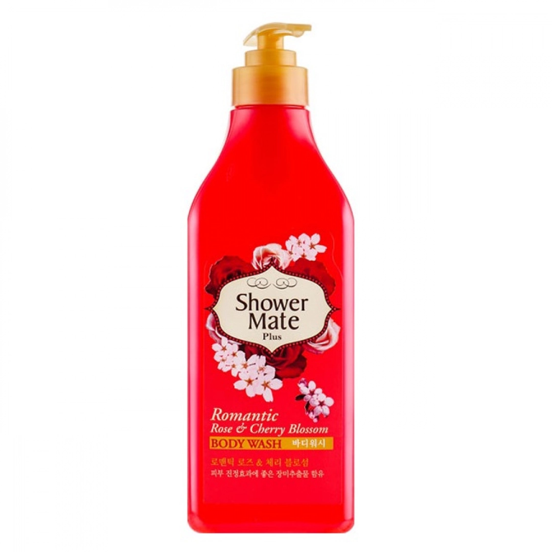 Shower Mate Body Wash Romantic Rose & Cherry Blossom 550g dush geli