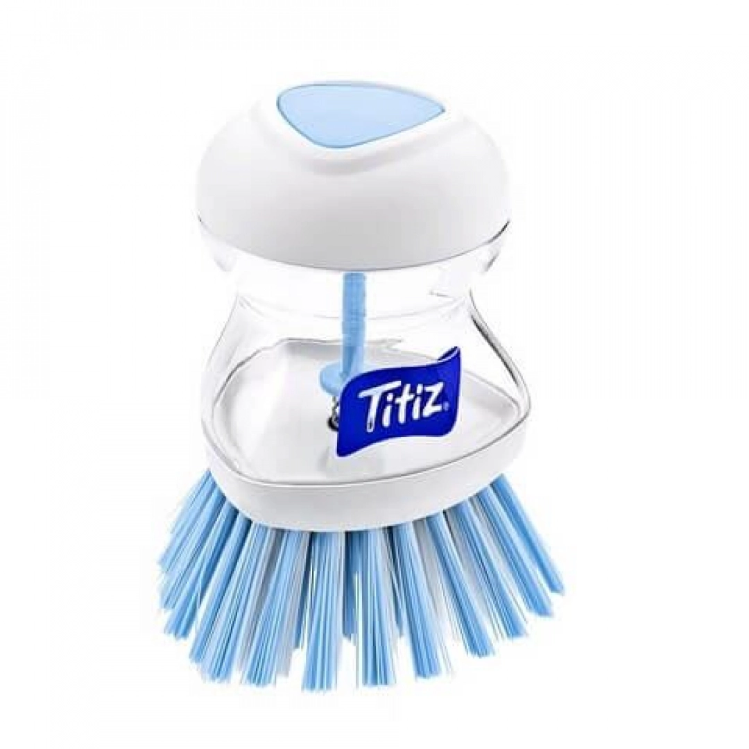 Titiz SOAP DISPENSING PALM DISH BRUSH Sovun cho'tkasi