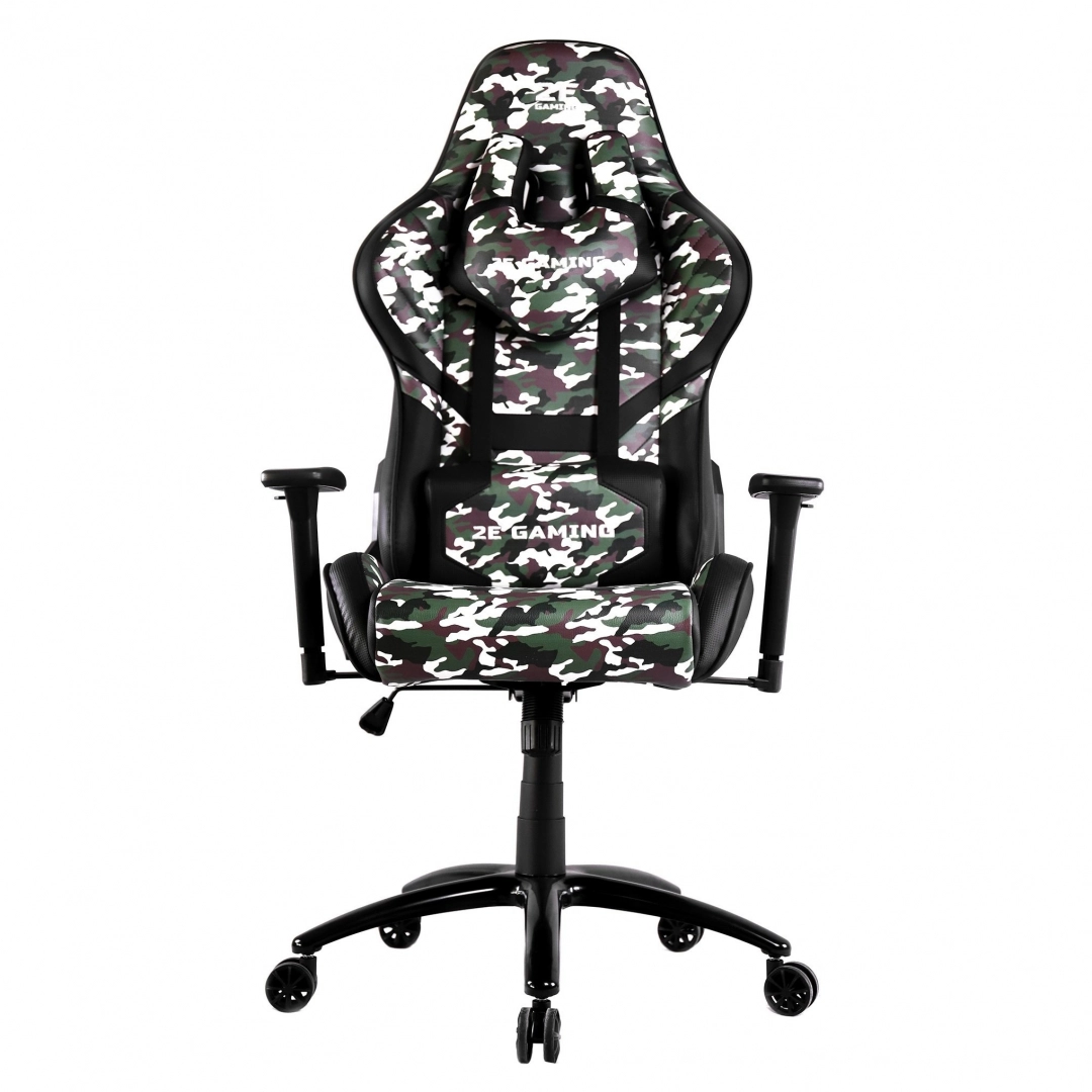 2E Gaming HIBAGON qora/camo O'yin kursisi