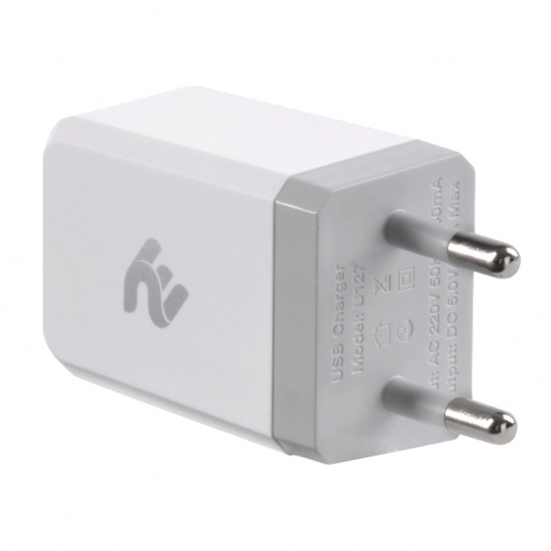 2E WALL CHARGER USB 2.1 A White zaryadlovchi qurilmasi