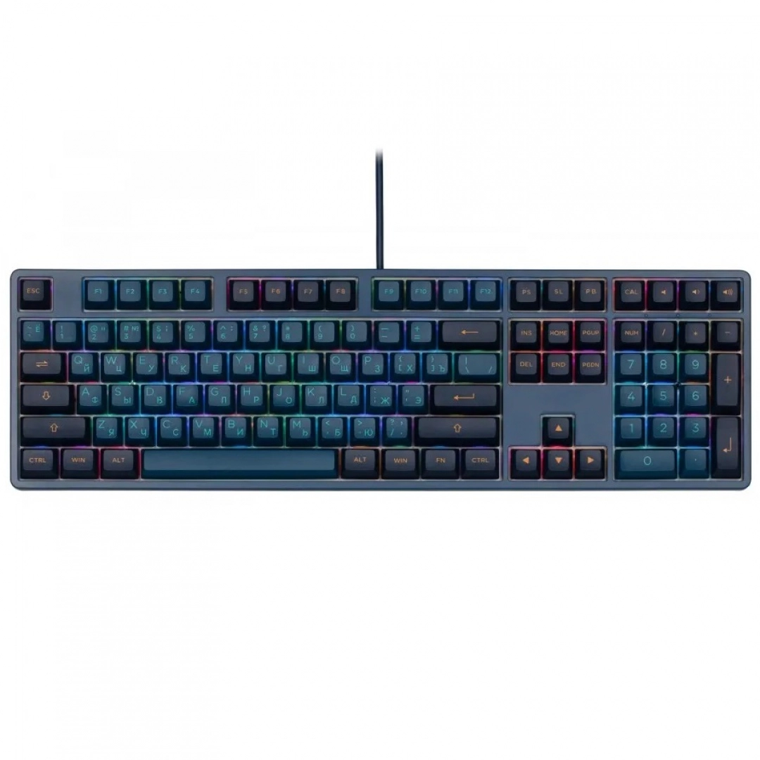 Клавиатура AKKO 5108 Macaw CS Radiant Red, RU, Black/Blue