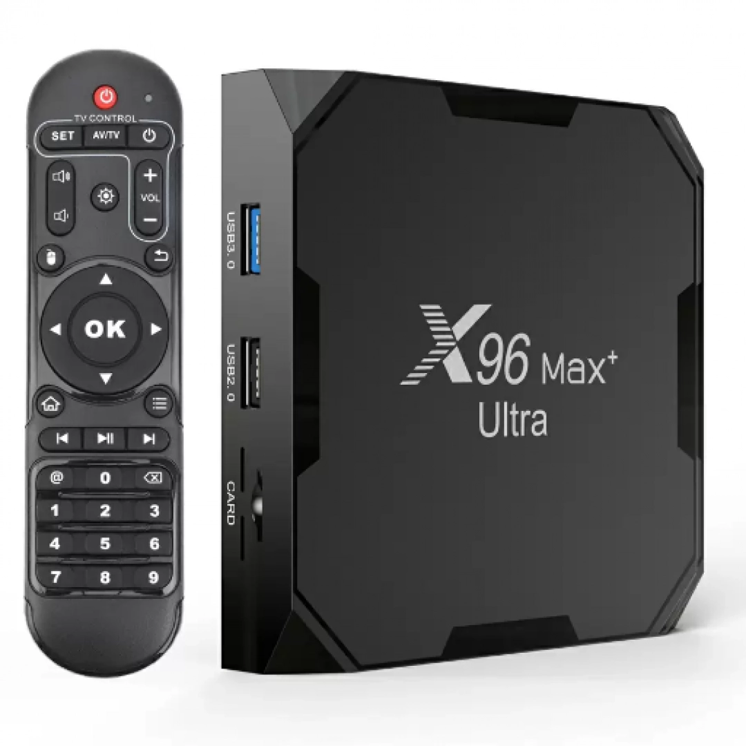 X96 Max+ Ultra 4/64 GB smart-pristavkasi