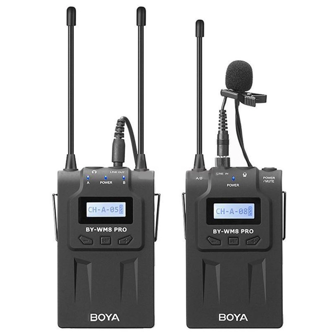 BOYA BY-WM8 PRO-K1 (Black) radio tizimi