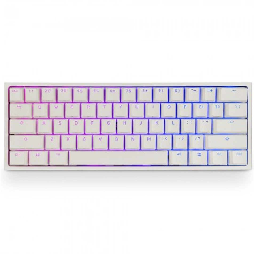 Ducky One 2 Mini RGB White Cherry SPEED SILVER switch klaviaturasi