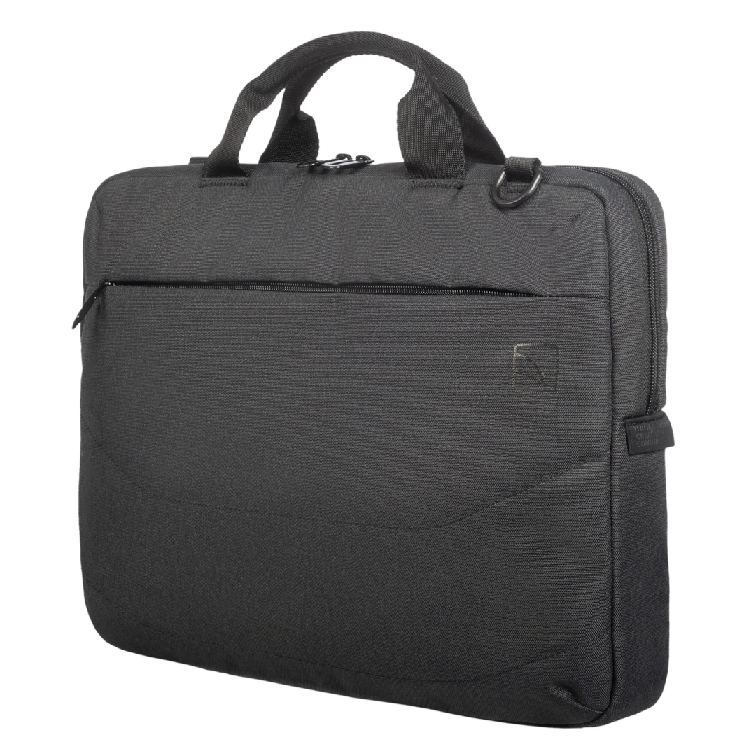 Tucano Slim Bag Ideale 15.6" qora noutbuk sumkasi