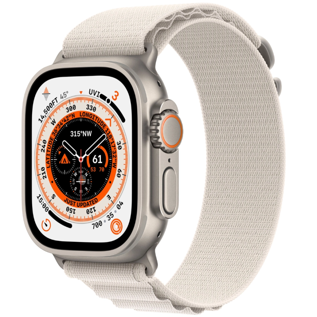 Apple Watch 8 Ultra 49mm Starlight smart-soati (Alpine)