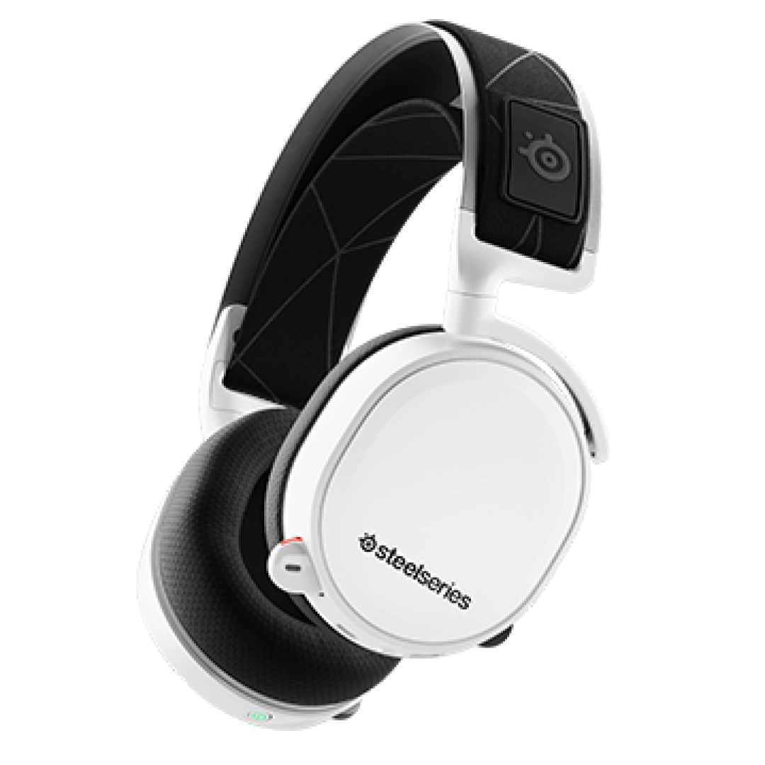 Беспроводная компьютерная гарнитура SteelSeries Arctis 7+ White